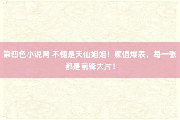 第四色小说网 不愧是天仙姐姐！颜值爆表，每一张都是前锋大片！