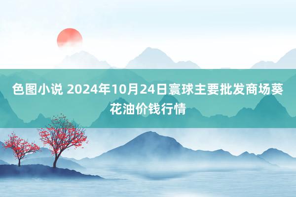 色图小说 2024年10月24日寰球主要批发商场葵花油价钱行情