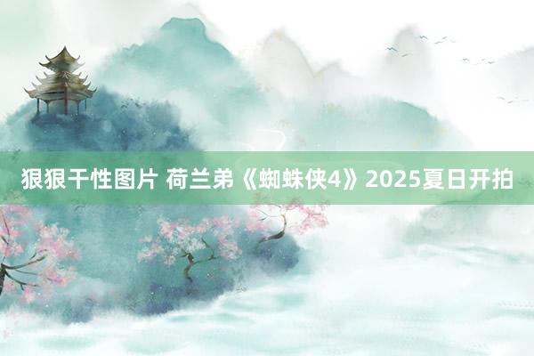 狠狠干性图片 荷兰弟《蜘蛛侠4》2025夏日开拍