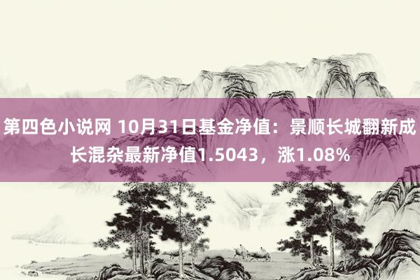 第四色小说网 10月31日基金净值：景顺长城翻新成长混杂最新净值1.5043，涨1.08%