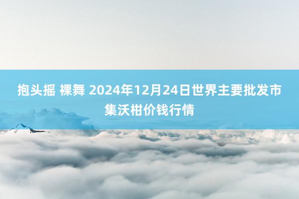 抱头摇 裸舞 2024年12月24日世界主要批发市集沃柑价钱行情